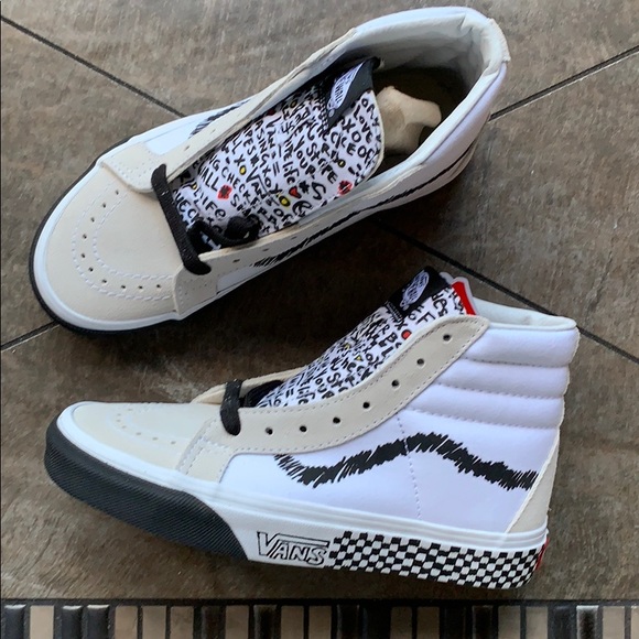 VANS SK8-Hi Reissue Dly Black/True White WMNS - Picture 15 of 16